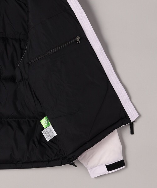 FREAK'S STORE(フリークスストア)の「THE NORTH FACE/ザ・ノースフェイス Short Nuptse Jacket/ショートヌプシジャケット(ダウンジャケット/コート・レディース・ラベンダー/ブラック・LARGE/MEDIUM/SMALL)」の10枚目の写真