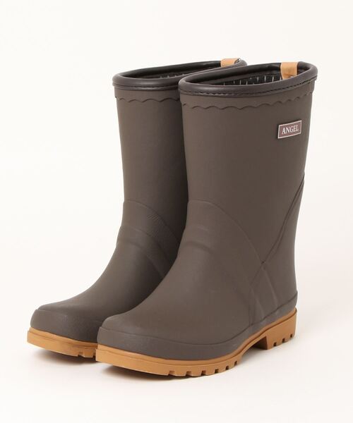 Piedi Nudi（ピエディヌーディ）の「バックタッセルレインブーツ（レインシューズ・レディース・ブラック/ブラウン・S/M/L/LL）」の2枚目の写真