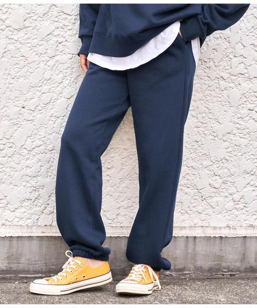 anap mimpi（アナップミンピ）の「裏起毛スウェットジョガーパンツ【セットアップ可能】（スウェットパンツ・レディース・ネイビー/グリーン/レッド/キャメル・FREE）」の3枚目の写真