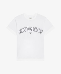 GIVENCHY（ジバンシイ）の「T-shirt in GIVENCHY College embroidered jersey（Tシャツ/カットソー・メンズ）」