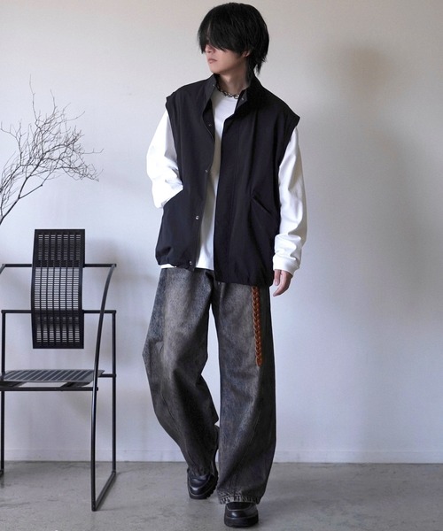 リドム トラックジャケット 23aw MINIMAL 2WAY TRACK ZIP BLOUSON（ブルゾン）｜WYM LIDNM