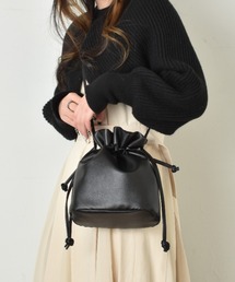 polka polka（ポルカポルカ）の「aristella / 2way 巾着 ショルダーバッグ（ショルダーバッグ）」