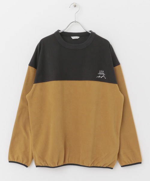 URBAN RESEARCH DOORS（アーバンリサーチドアーズ）の「『UR TECH』フリースプルオーバー（Tシャツ/カットソー・メンズ・オリーブ/ベージュ系その他/ブラック/パープル・MEDIUM/LARGE）」の21枚目の写真