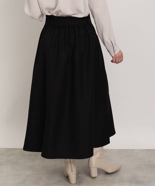 DRESKIP（ドレスキップ）の「◆【コーデの主役】ベルト付フロント釦フレアスカート（スカート・レディース・ブラック/グリーン/ダークブラウン系1・03/02/04）」の21枚目の写真