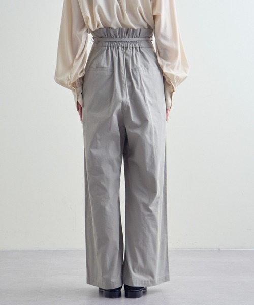 mline（エムライン）の「【サイズ展開あり】[mline]ハイウエストベルトパンツ（その他パンツ・レディース・ブラック/ベージュ/カーキ・1/2）」の20枚目の写真
