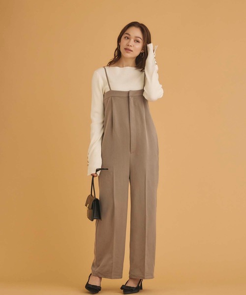 Edit Sheen(エディットシーン)の「ボートネックゴールドボタンデザインニット(ニット/セーター・レディース・ホワイト/ブラック/ネイビー/オレンジ/キャメル・M)」の16枚目の写真