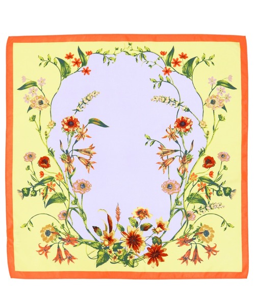 セール】ボタニカル柄ツイルスカーフ（バンダナ/スカーフ）｜TOKYO