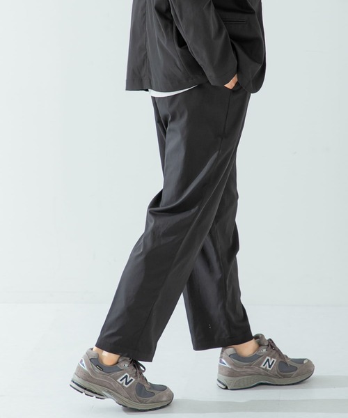 URBAN RESEARCH ROSSO MEN(アーバンリサーチロッソメン)の「『セットアップ対応』『XLサイズあり』丸井織物2タックワイドパンツ(その他パンツ・メンズ・ブラック/ネイビー・MEDIUM/X-LARGE/LARGE)」の6枚目の写真