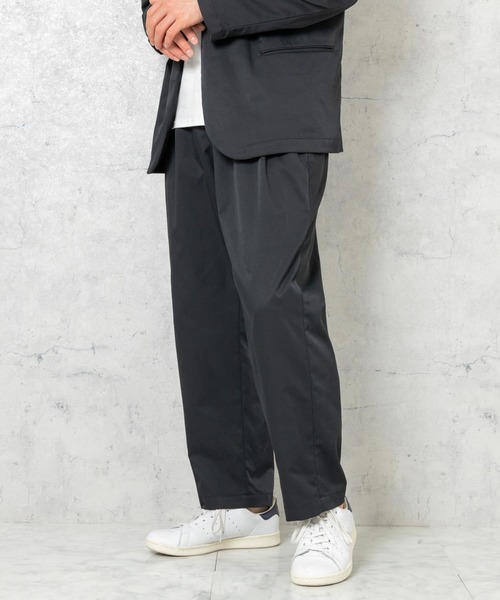URBAN RESEARCH ROSSO MEN(アーバンリサーチロッソメン)の「『セットアップ対応』『XLサイズあり』丸井織物2タックワイドパンツ(その他パンツ・メンズ・ブラック/ネイビー・MEDIUM/X-LARGE/LARGE)」の16枚目の写真