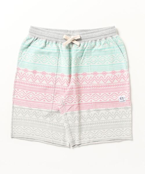 Ocean Pacific(オーシャンパシフィック)の「OP/オーピー リバーシブルハーフパンツ 総柄 ネイティブ柄/スウェットハーフパンツ イージーショーツ OP 513757(その他パンツ・メンズ・ピンク/イエロー/ネイビー・M/XL/L)」の22枚目の写真