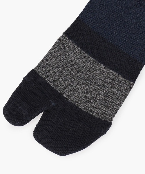 BRIEFING(ブリーフィング)の「MENS CORDURA GOLF MIDDLE SOCKS(ソックス/靴下・メンズ・ネイビー/グレー/ホワイト/ブラック・M/L)」の12枚目の写真