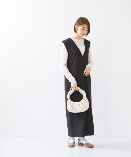 menue(メヌエ)の「スリングバック 3cmヒール パンプス(パンプス・レディース・グレイッシュベージュ/モカ/ブラック/アイボリー/ピンク・22.0cm/22.5cm/26.0cm/26.5cm/23.5cm/24.0cm/25.5cm/23.0cm/24.5cm/25.0cm/21.5cm)」の22枚目の写真