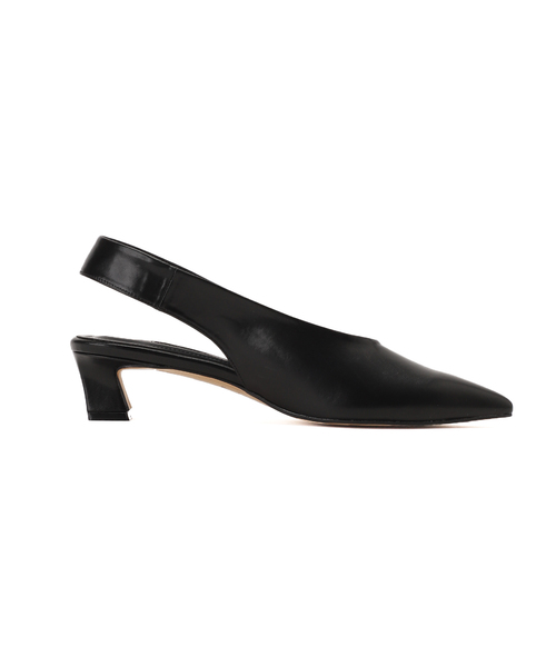 GRISE(グリーズ)の「《追加》GRISE 4cmポインテッドUカットスリングバック(パンプス・レディース・ブラック系その他/アイボリー/キャメル/カーキ・22.5cm/23cm/23.5cm/24cm/24.5cm/25cm/22cm)」の7枚目の写真