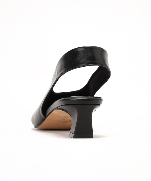 GRISE(グリーズ)の「《追加》GRISE 4cmポインテッドUカットスリングバック(パンプス・レディース・ブラック系その他/アイボリー/キャメル/カーキ・22.5cm/23cm/23.5cm/24cm/24.5cm/25cm/22cm)」の8枚目の写真