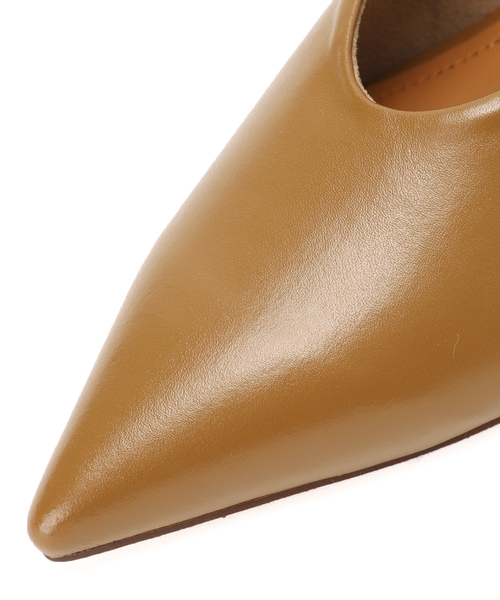GRISE(グリーズ)の「《追加》GRISE 4cmポインテッドUカットスリングバック(パンプス・レディース・ブラック系その他/アイボリー/キャメル/カーキ・22.5cm/23cm/23.5cm/24cm/24.5cm/25cm/22cm)」の14枚目の写真