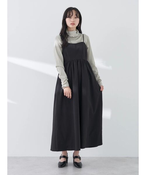 earth music&ecology(アースミュージックアンドエコロジー)の「ジャガードハイネックメローインナー(インナーウェア/肌着・レディース・ミント/ピンク/ブラック/アイボリー・M/S)」の19枚目の写真
