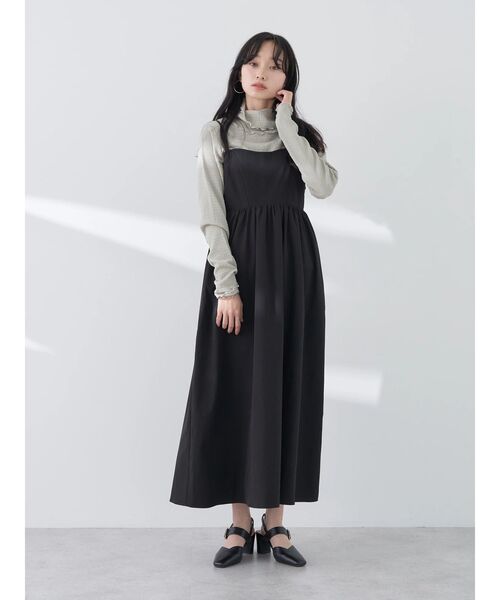 earth music&ecology(アースミュージックアンドエコロジー)の「ジャガードハイネックメローインナー(インナーウェア/肌着・レディース・ミント/ピンク/ブラック/アイボリー・M/S)」の18枚目の写真