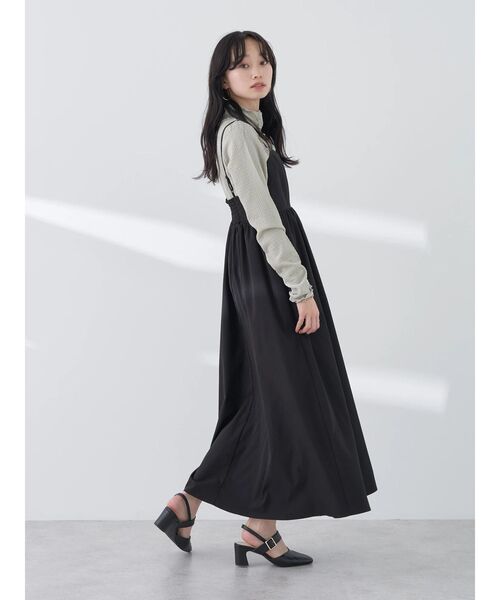 earth music&ecology(アースミュージックアンドエコロジー)の「ジャガードハイネックメローインナー(インナーウェア/肌着・レディース・ミント/ピンク/ブラック/アイボリー・M/S)」の16枚目の写真
