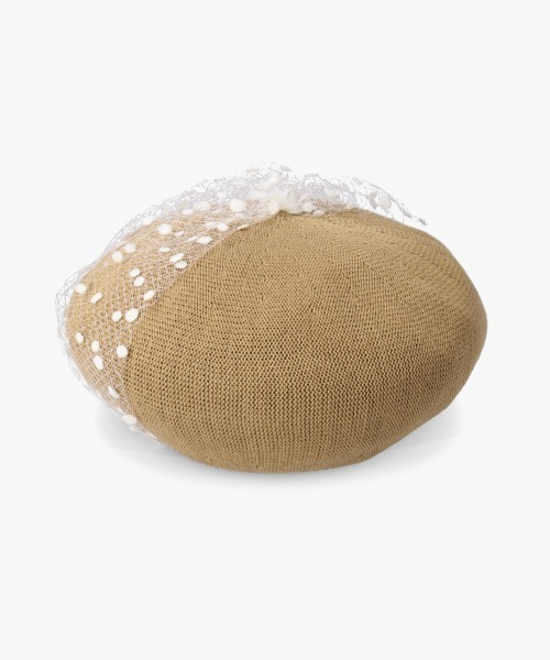 kaorinomori(カオリノモリ)の「kaorinomori ロマネコエテベレー(ハンチング/ベレー帽・レディース・ライトパープル/ブラック/アイボリー/ベージュ・M/57.5cm)」の18枚目の写真