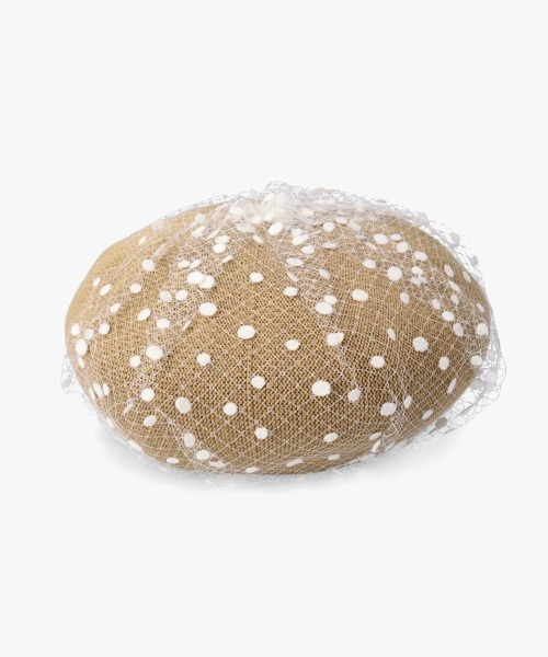 kaorinomori(カオリノモリ)の「kaorinomori ロマネコエテベレー(ハンチング/ベレー帽・レディース・ライトパープル/ブラック/アイボリー/ベージュ・M/57.5cm)」の22枚目の写真