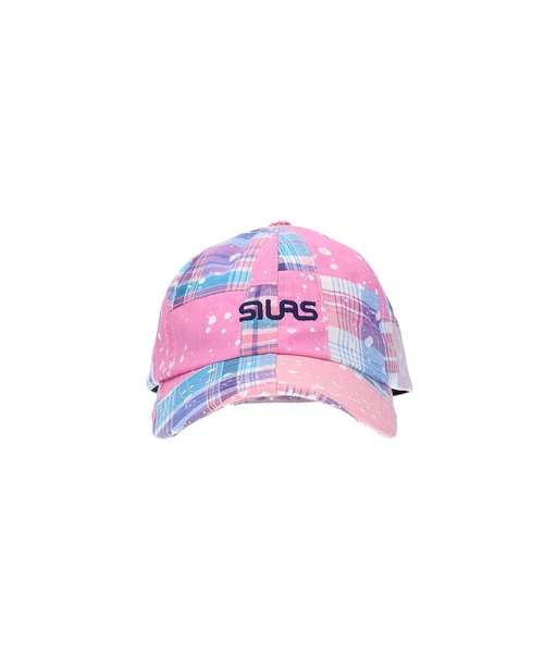 SILAS(サイラス)の「SPLASH PATCHWORK CAP(キャップ・メンズ・ライトブルー/ピンク・ONE SIZE)」の6枚目の写真