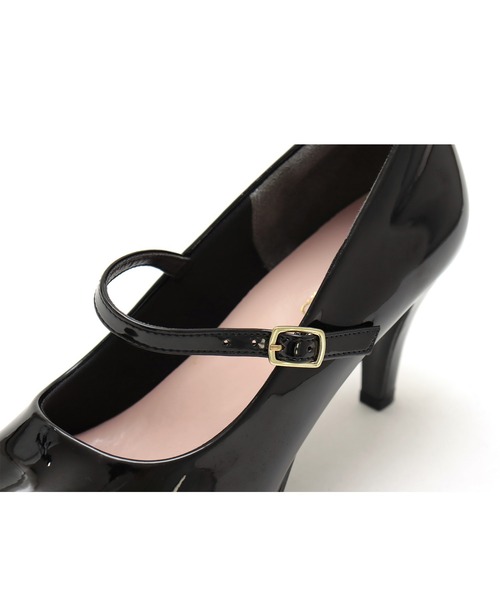 grandfleur（グランドフルール）の「ストーム入りラウンドトゥストラップフォーマルパンプス（パンプス・レディース・ブラック系その他/ブラック・23.0cm/24.5cm/22.5cm/24.0cm/23.5cm）」の10枚目の写真