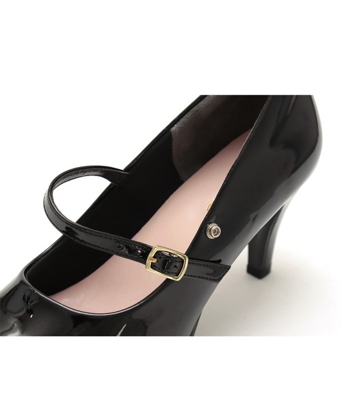 grandfleur（グランドフルール）の「ストーム入りラウンドトゥストラップフォーマルパンプス（パンプス・レディース・ブラック系その他/ブラック・23.0cm/24.5cm/22.5cm/24.0cm/23.5cm）」の11枚目の写真