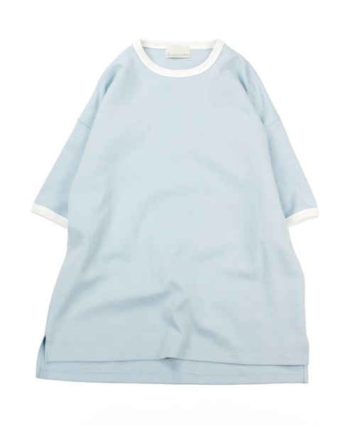 Universal Style Wear（ユニバーサルスタイルウェア）の「Universal Style Wear リンガー ルーズ Tee（Tシャツ/カットソー・メンズ・サックスブルー/オートミール/ベージュ/ホワイト・LARGE/MEDIUM/X-LARGE）」の13枚目の写真