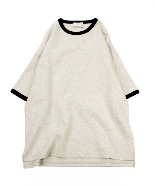 Universal Style Wear（ユニバーサルスタイルウェア）の「Universal Style Wear リンガー ルーズ Tee（Tシャツ/カットソー・メンズ・サックスブルー/オートミール/ベージュ/ホワイト・LARGE/MEDIUM/X-LARGE）」の21枚目の写真