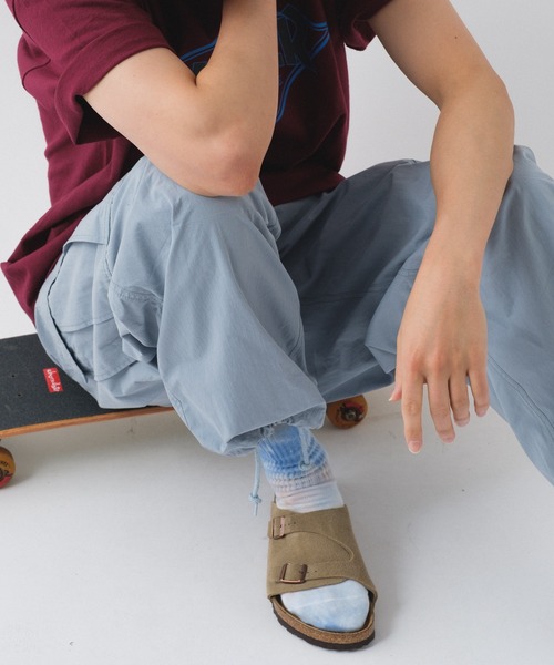 WHIMSIC(ウィムジック)の「【UNISEX】M-51フィールドカーゴオーバーパンツ(カーゴパンツ・メンズ・ホワイト/ブラック/オリーブ/ブルー/ミント/オレンジ・FREE)」の16枚目の写真