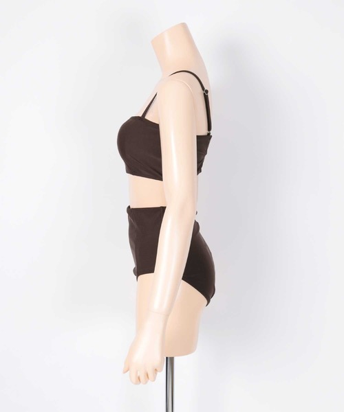 titivate(ティティベイト)の「バックスリットトップス付ビキニ/セット水着(水着・レディース・ホワイト系その他/グリーン系その他・M/S/L)」の10枚目の写真