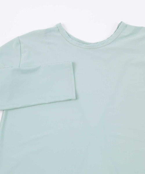 titivate(ティティベイト)の「バックスリットトップス付ビキニ/セット水着(水着・レディース・ホワイト系その他/グリーン系その他・M/S/L)」の11枚目の写真