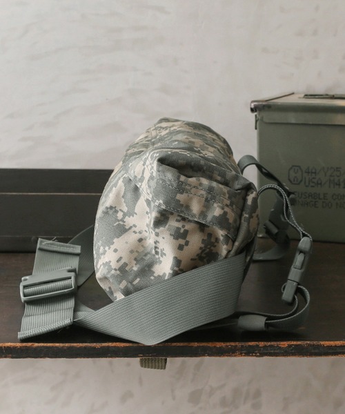 米軍実物 MOLLE ウエストバッグ ACU 美品✨米軍 MOLLE II ウエストパック ACU ミリタリーバッグ 迷彩 米軍