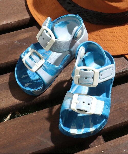 BREEZE(ブリーズ)の「EVAサンダル(サンダル・キッズ・レモンイエロー/イエロー/ピンク/ブラック/ブラウン/ベージュ/ターコイズブルー/ブルー・18/16/15 /13/21/19/17/14/20)」の5枚目の写真