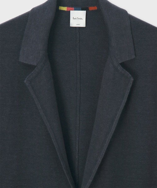 新品☆Paul Smith ローゲージ ベルト ガウン カーディガン☆灰 M 新品Paul Smith ローゲージ ベルト ガウン カーディガン灰 M｜メンズ