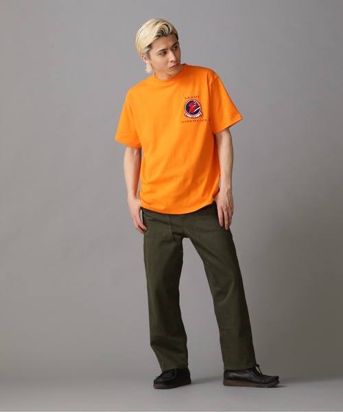 AVIREX(アヴィレックス)の「TOP GUN SHEETING PATCH T-SHIT / トップガン シーチング パッチ Tシャツ / AVIREX / アヴィレックス(Tシャツ/カットソー・メンズ・ホワイト/ブラック/オレンジ/ネイビー・M/L/2XL/XL)」の17枚目の写真