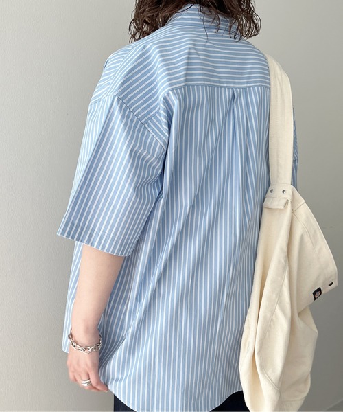 U.S. POLO ASSN.(ユーエスポロアッスン)の「半袖ビッグシャツ(シャツ/ブラウス・メンズ・イエロー/インディゴブルー/ブルー/ホワイト/サックスブルー/ネイビー/ホワイト系その他・MEDIUM/LARGE)」の17枚目の写真