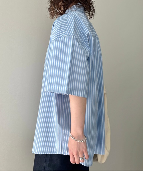 U.S. POLO ASSN.(ユーエスポロアッスン)の「半袖ビッグシャツ(シャツ/ブラウス・メンズ・イエロー/インディゴブルー/ブルー/ホワイト/サックスブルー/ネイビー/ホワイト系その他・MEDIUM/LARGE)」の21枚目の写真