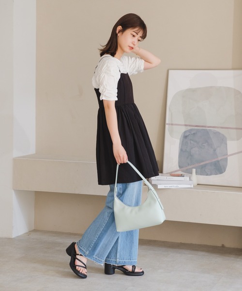Kastane（カスタネ）の「ランダムシャーリング5分袖TEE（Tシャツ