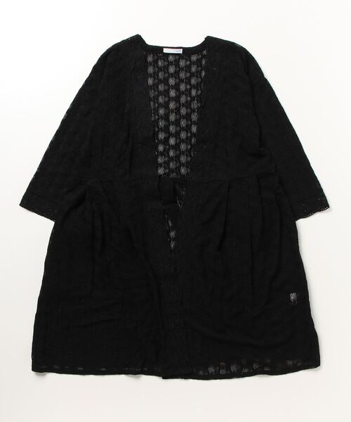 sandy（サンディー）の「sandy/レースガウンC/O（カーディガン/ボレロ・レディース・ブラック/オフホワイト/グレー系その他・FREE）」の2枚目の写真