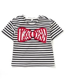 BREEZE | ボーダードッキングTシャツ(Tシャツ/カットソー)