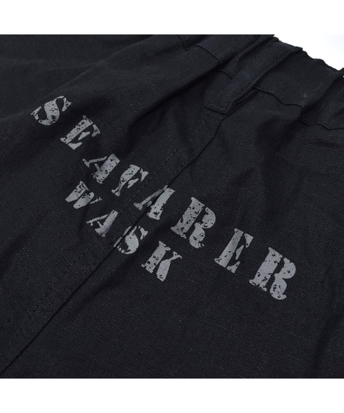 WASK（ワスク）の「WASK/5.5分丈リネンストレッチカーゴパンツ（カーゴパンツ・キッズ・ベージュ/ブラック・120/130/140/150/160/110/100）」の9枚目の写真