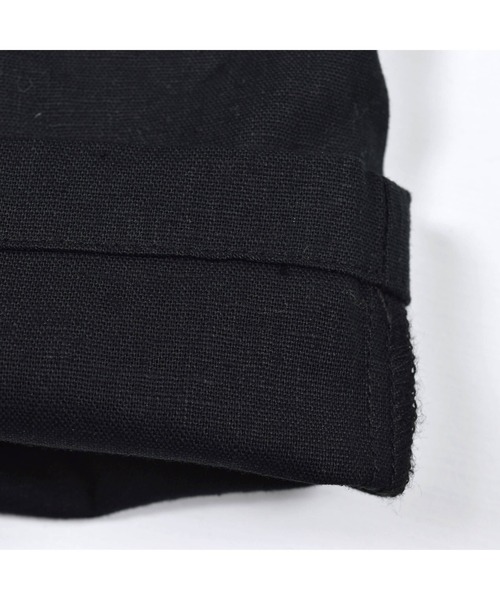 WASK（ワスク）の「WASK/5.5分丈リネンストレッチカーゴパンツ（カーゴパンツ・キッズ・ベージュ/ブラック・120/130/140/150/160/110/100）」の12枚目の写真