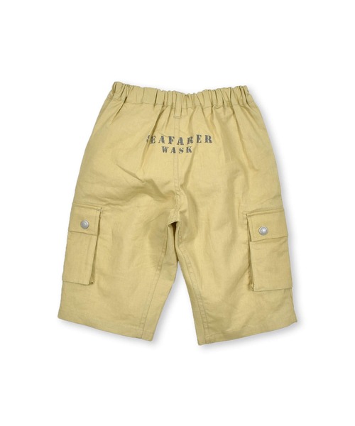 WASK（ワスク）の「WASK/5.5分丈リネンストレッチカーゴパンツ（カーゴパンツ・キッズ・ベージュ/ブラック・120/130/140/150/160/110/100）」の14枚目の写真