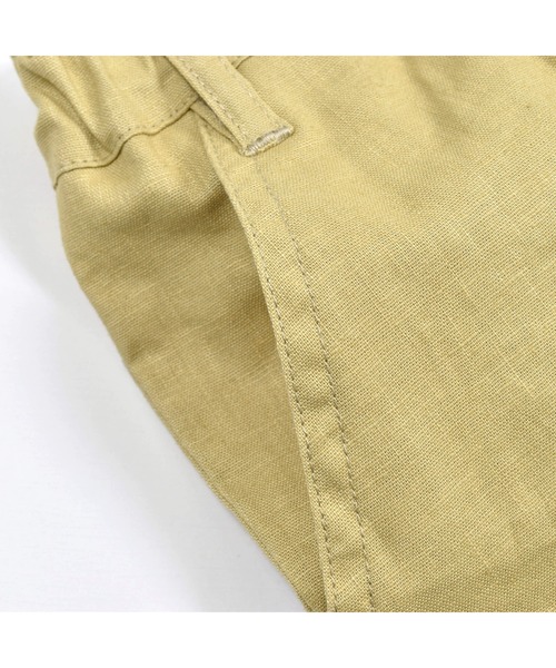 WASK（ワスク）の「WASK/5.5分丈リネンストレッチカーゴパンツ（カーゴパンツ・キッズ・ベージュ/ブラック・120/130/140/150/160/110/100）」の16枚目の写真