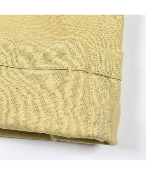 WASK（ワスク）の「WASK/5.5分丈リネンストレッチカーゴパンツ（カーゴパンツ・キッズ・ベージュ/ブラック・120/130/140/150/160/110/100）」の20枚目の写真