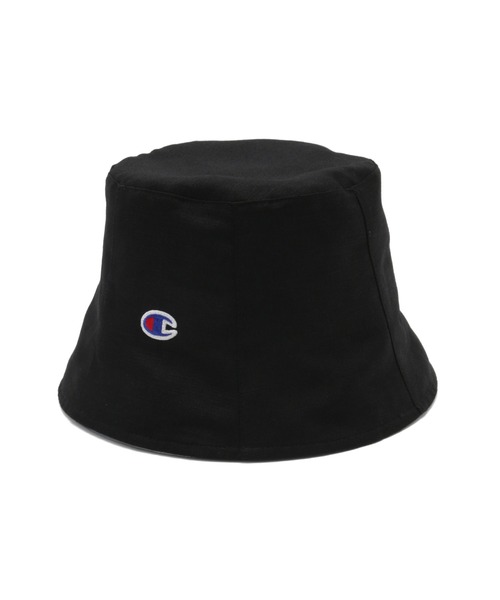 Champion（チャンピオン）の「【Champion/チャンピオン別注】麻混ギャザーデザインハット（ハット・レディース・ブラック/キナリ・FREE）」の6枚目の写真