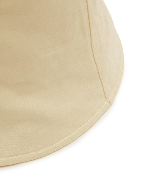 Champion（チャンピオン）の「【Champion/チャンピオン別注】麻混ギャザーデザインハット（ハット・レディース・ブラック/キナリ・FREE）」の11枚目の写真