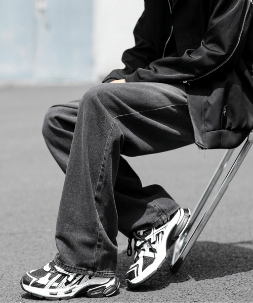 neos(ネオス)の「【neos -addictive design-】ルーズシルエット グラデーション ワイド デニム パンツ(デニムパンツ・メンズ・ブラック/ブルー・MEDIUM/LARGE/X-LARGE)」の12枚目の写真