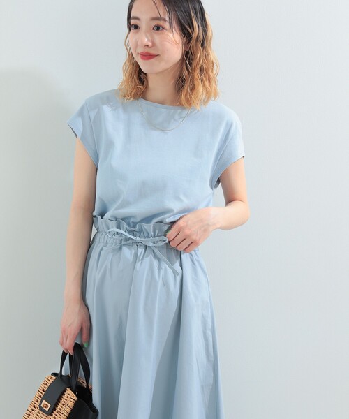 RayBEAMS/イソザイキリカエフレンチスリーブワンピース